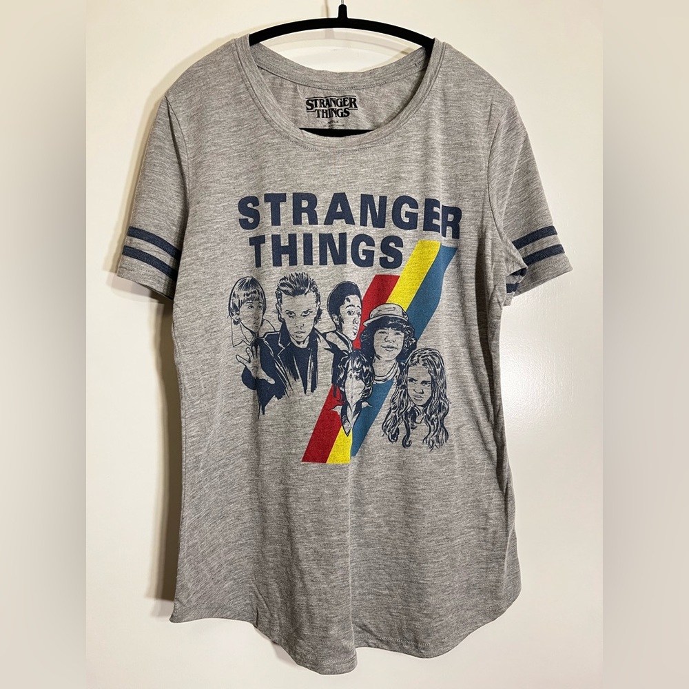 Stranger Things Short Sleeve Shirt Top